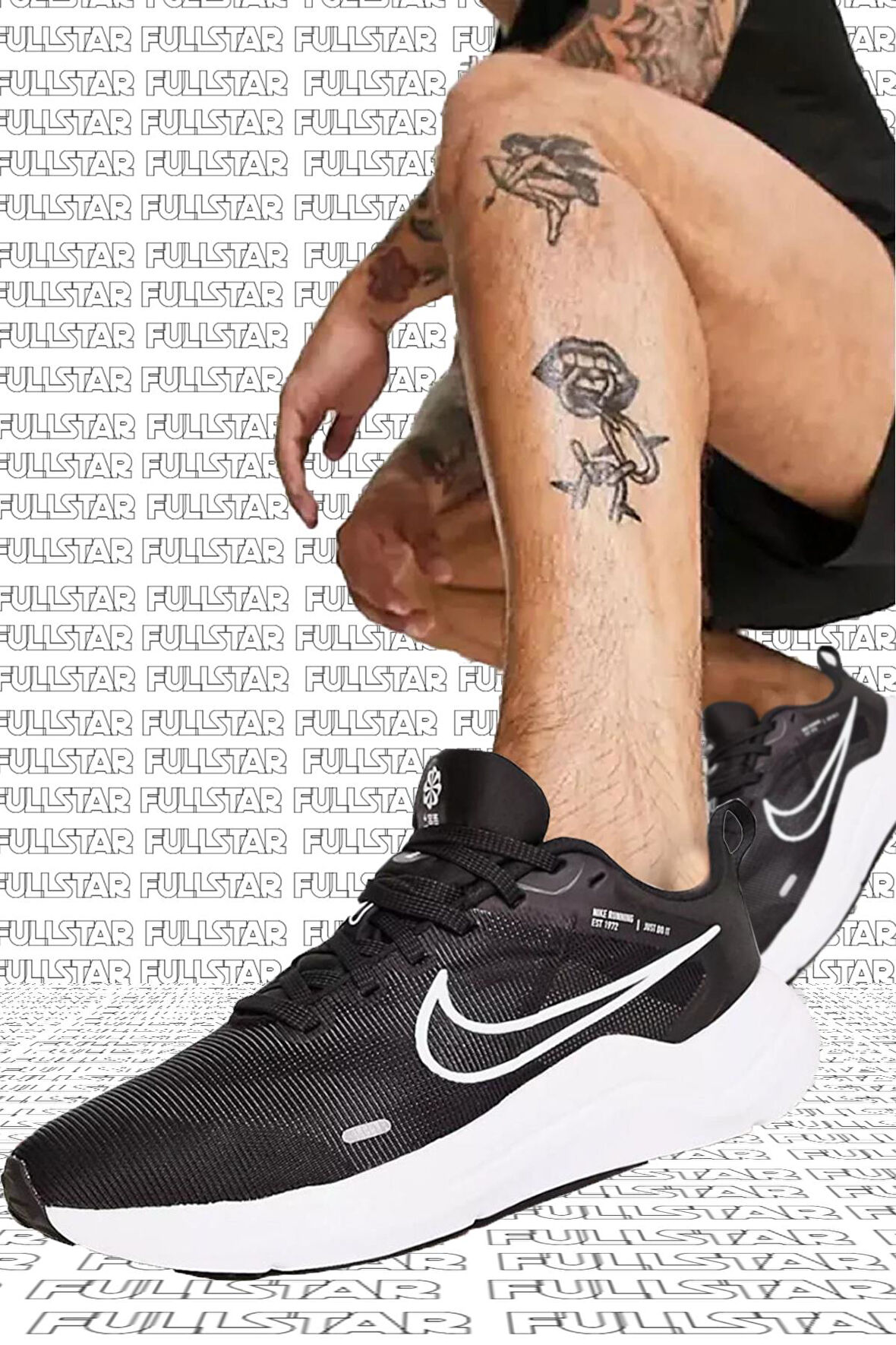 Nike Downshıfter 12 Walk Running Shoes Black Erkek Yürüyüş Koşu Ayakkabısı Siyah