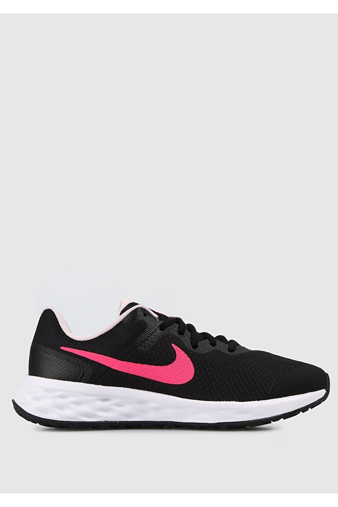 Nike Revolution 6 G. S. Walk Running Shoes Yürüyüş Koşu Ayakkabısı Siyah Pembe