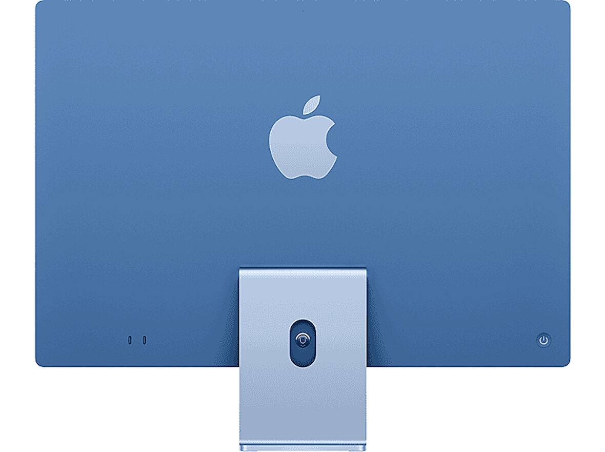 APPLE 24 inç iMac with Retina 4.5K display: Apple M4 chip with 10‑core CPU and 10‑core GPU, 16GB, 256GB SSD Mavi