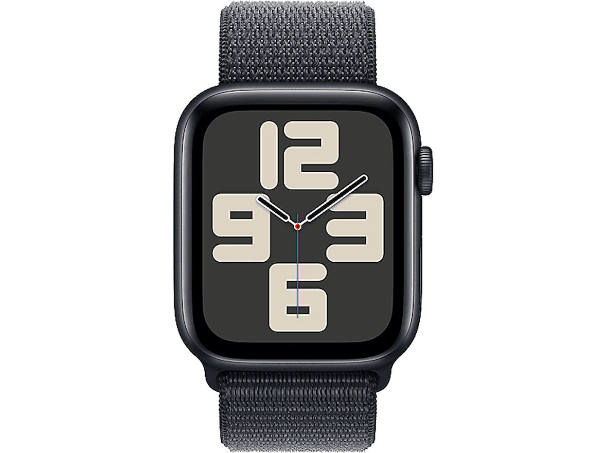 APPLE Watch SE GPS 2024 44mm Midnight Aluminium Case with Ink Sport Loop