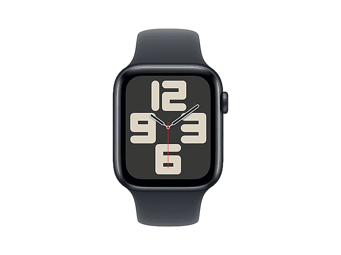 APPLE Watch SE GPS + Cellular 44mm Midnight Aluminium Case with Midnight Sport Band - M/L
