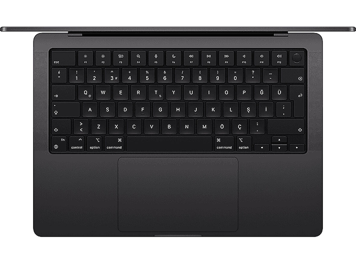 APPLE MX2H3TU/A/MacBook Pro/Apple M4 Pro İşlemci/12 Çekirdek CPU- 16 Çekirdek GPU/24GB RAM/512GB SSD/14.2"/Uzay Siyahı