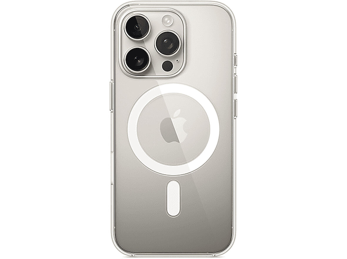 APPLE iPhone 16 Pro MagSafe Şeffaf Telefon Kılıfı