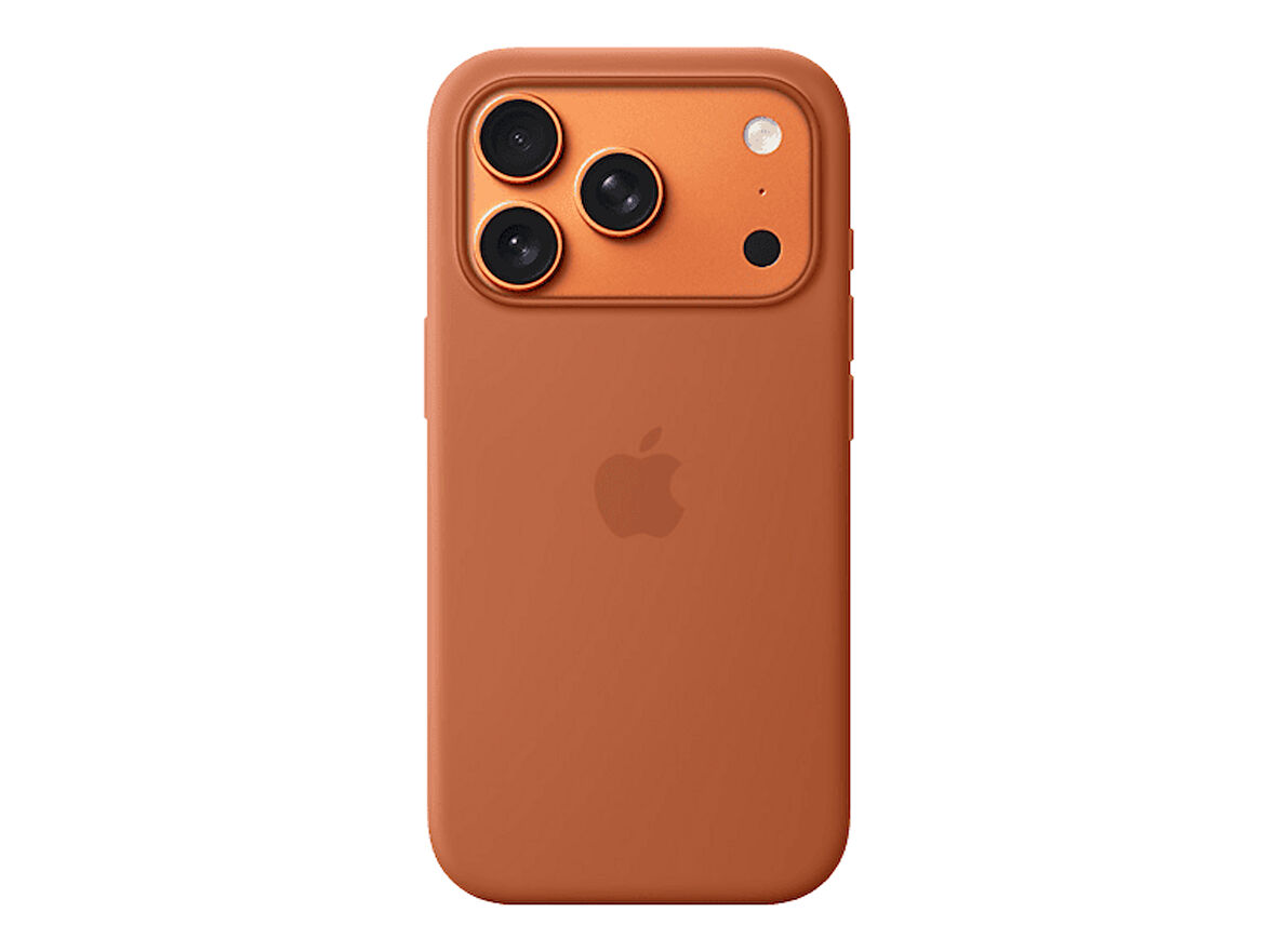 APPLE MGFJ4ZM/A iPhone 17 Pro Silicone Case with MagSafe Telefon Kılıfı Terra Cotta