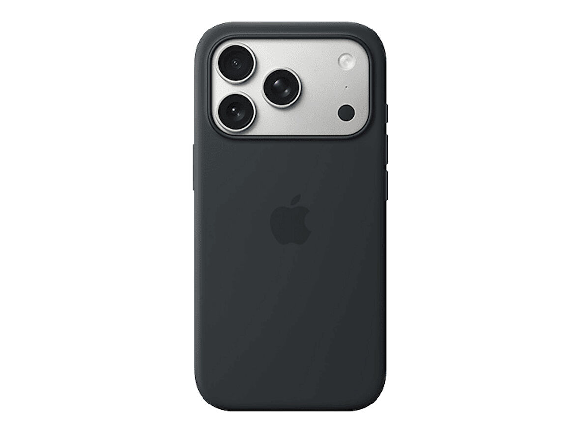 APPLE MGFK4ZM/A iPhone 17 Pro Silicone Case with MagSafe Telefon Kılıfı Siyah