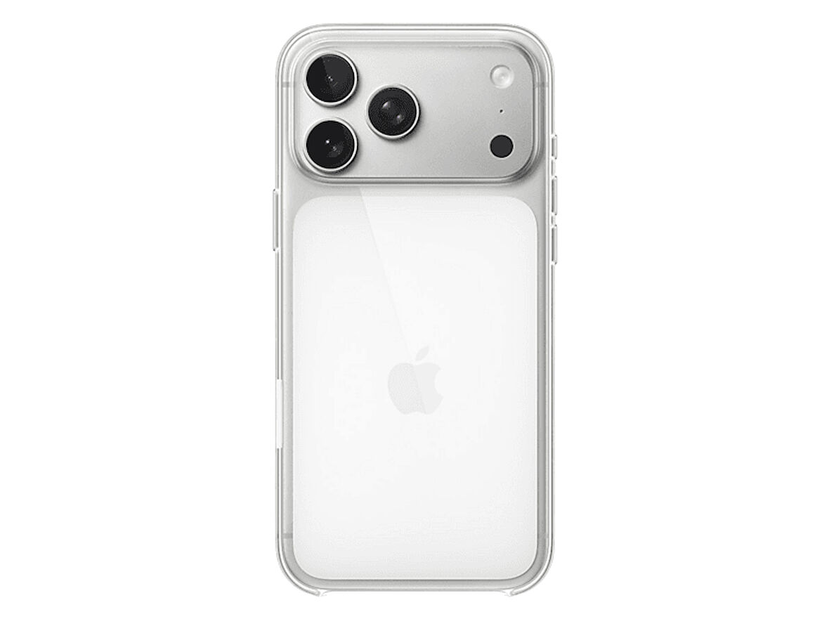 APPLE MGFW4ZM/A iPhone 17 Pro Max Clear Case with MagSafe Telefon Kılıfı Şeffaf
