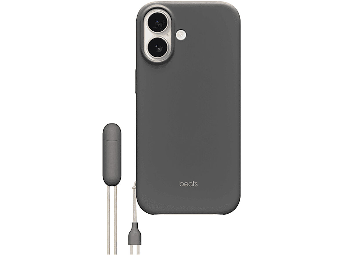 BEATS MGY54LL/A MagSafe özelliği ve Kamera Denetimi düğmesine sahip Beats iPhone 17 Kickstand Kılıfı - Granit Grisi