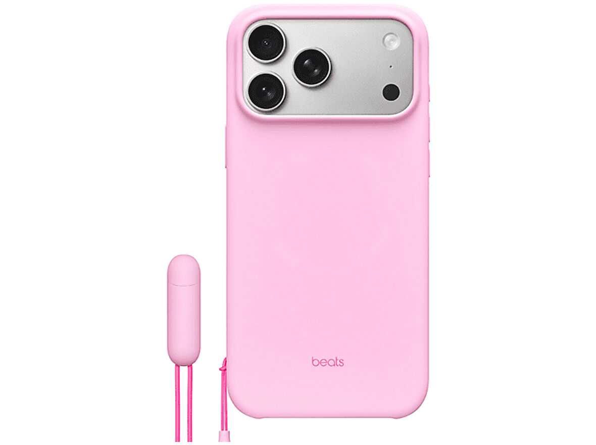 BEATS MGYA4LL/A MagSafe özelliği ve Kamera Denetimi düğmesine sahip Beats iPhone 17 Pro Kickstand Kılıfı - Kalker Beji