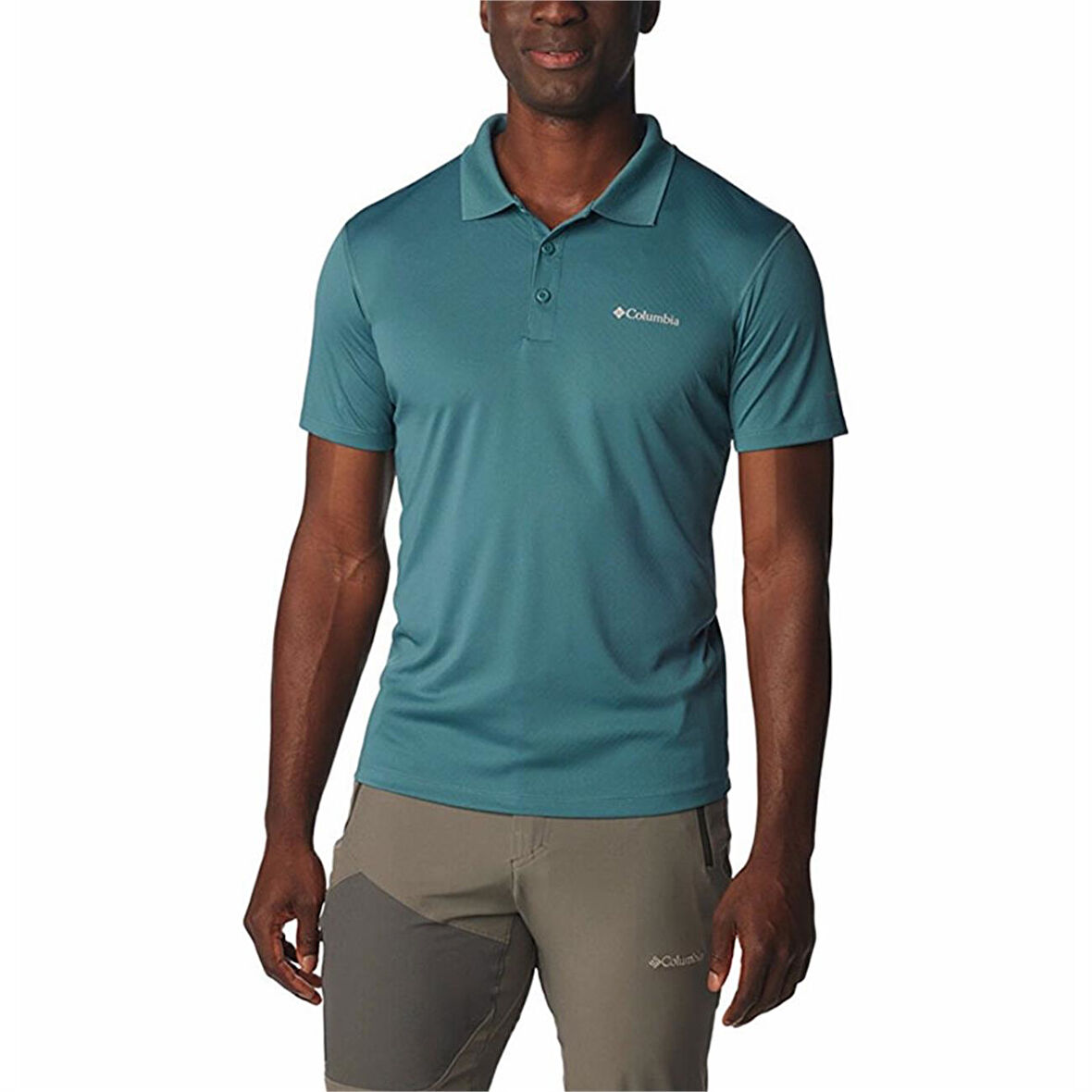 Columbia Zero Rules Polo Shırt Erkek T-Shirt AM6082-336 Yeşil