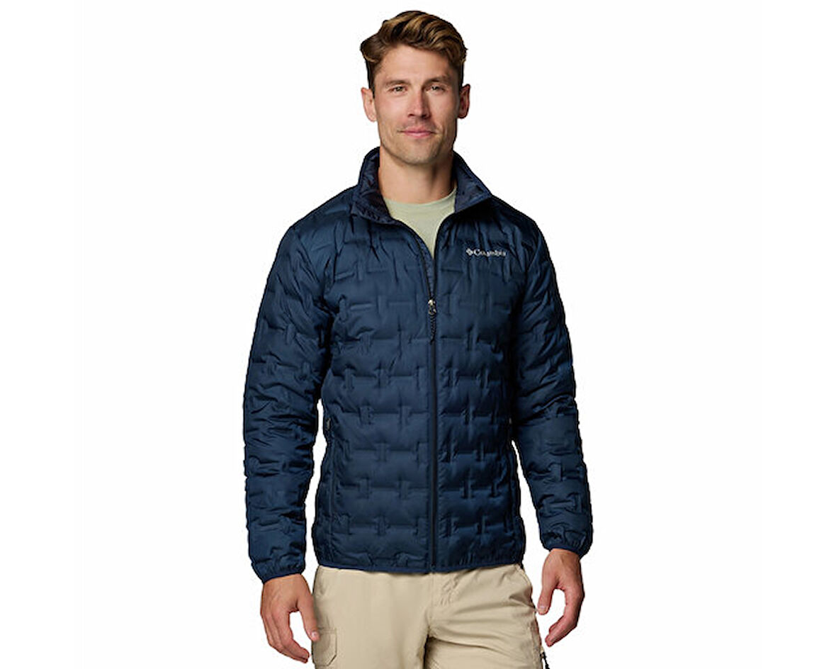 Columbia Delta Ridge™ II Down Jacket Erkek Outdoor Montu (650 Dolgu Kaz Tüyü) 2086241464 Lacivert
