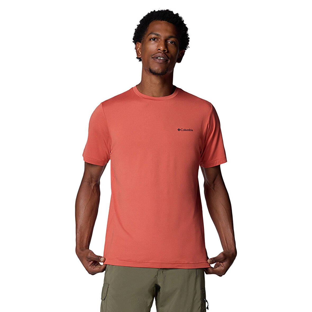 Tech Trail Erkek Kırmızı Outdoor T-Shirt AO5545-851