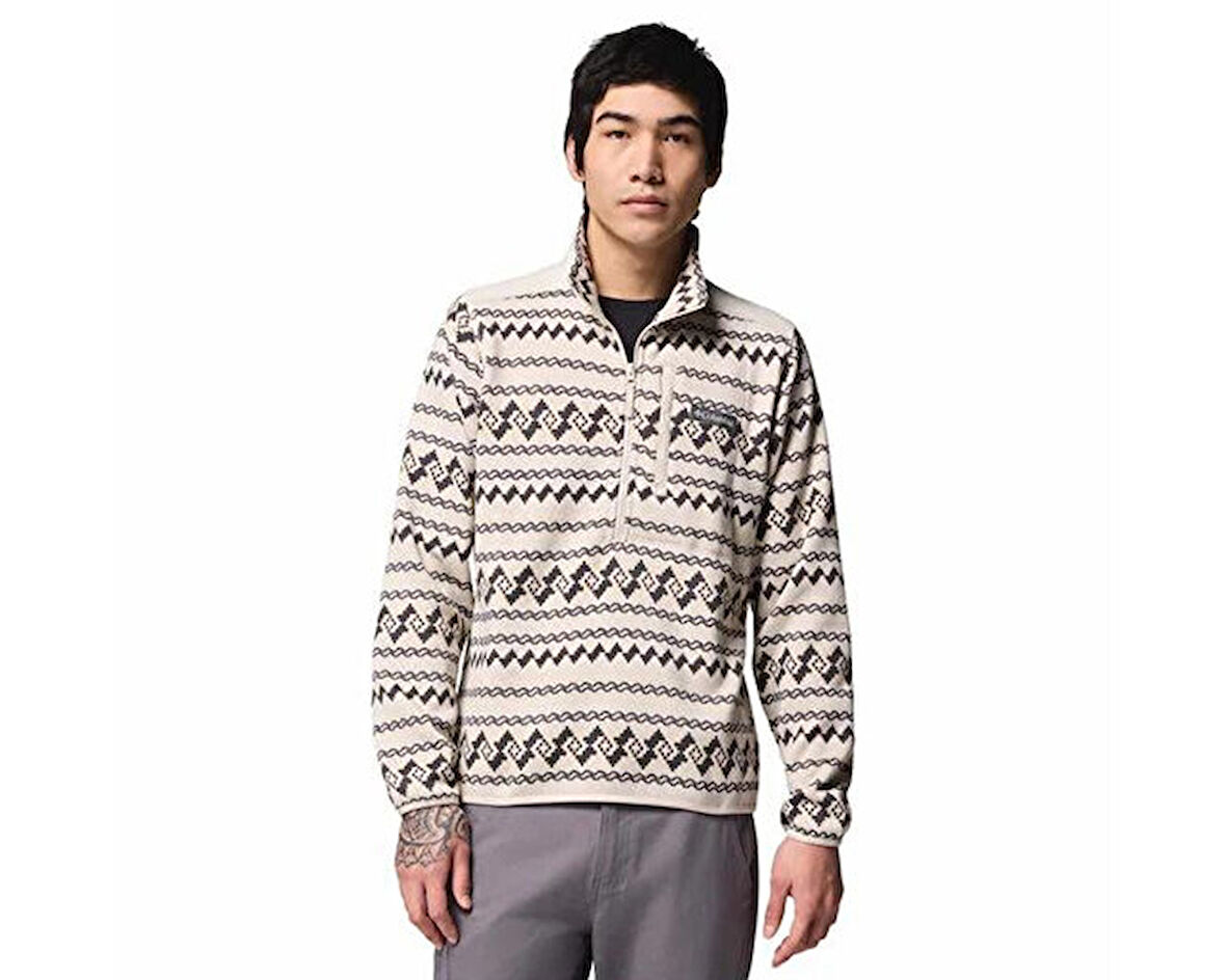Columbia Erkek Outdoor Çeyrek Fermuarlı Polar Üst 2097741280 Kahverengi
