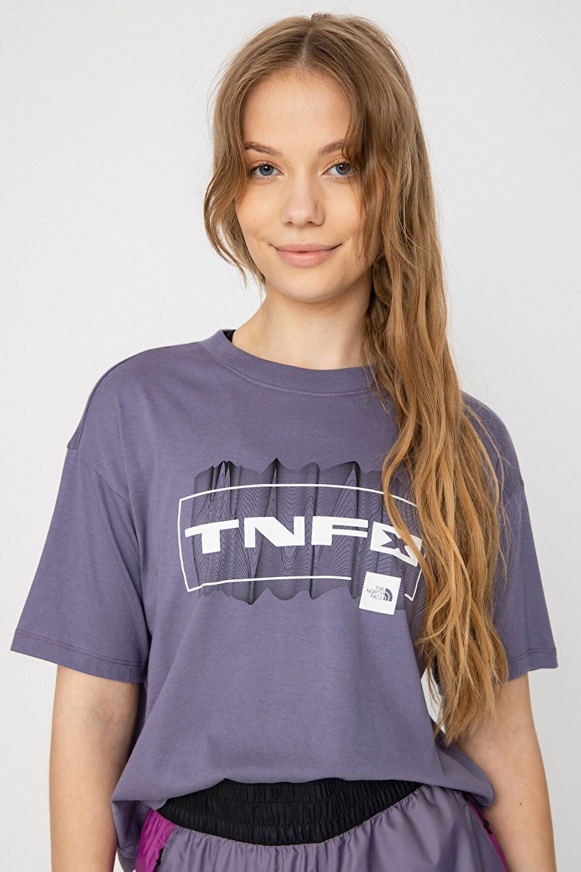 The North Face Coordinates Tee Purple Shortsleeves Kadın Kısa Tişört Mor