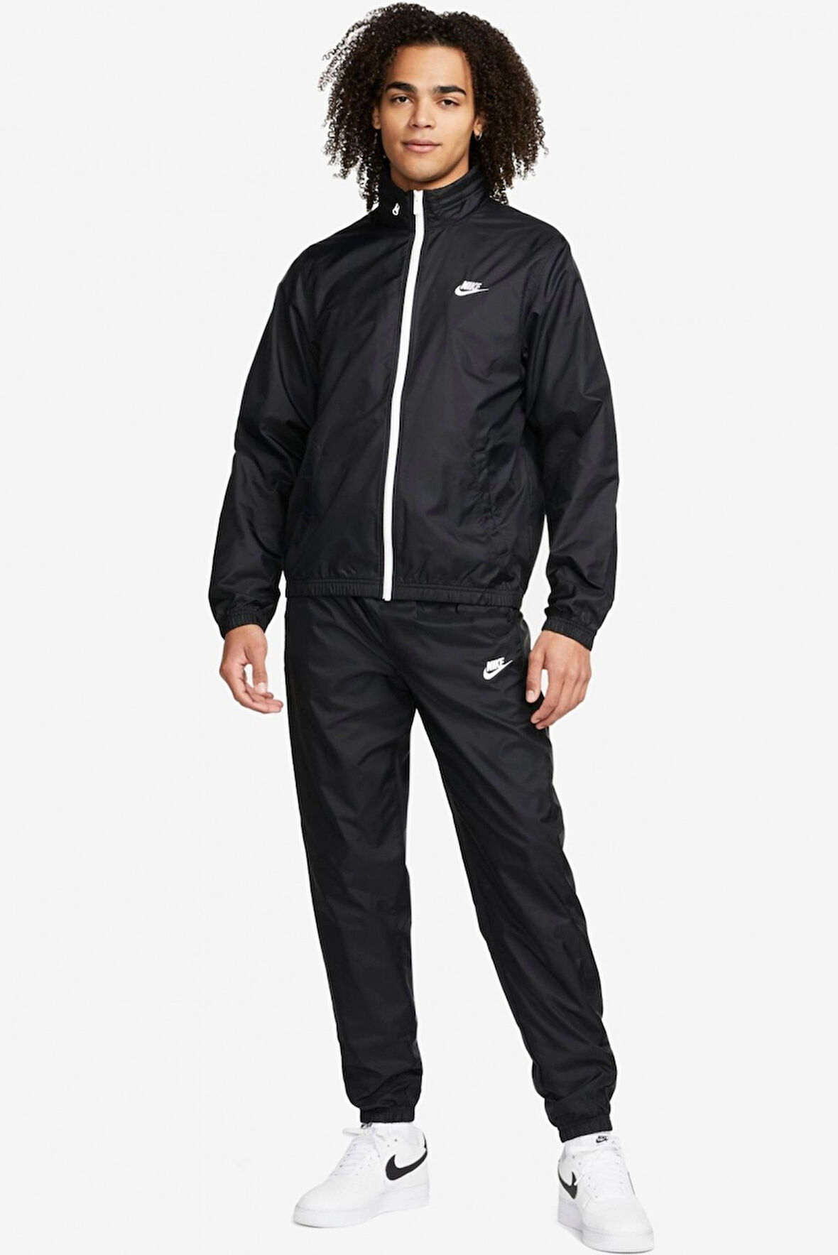 Nike Sportswear Club Lined Woven Men's Track Suit Erkek Dokuma Eşofman Takımı Siyah