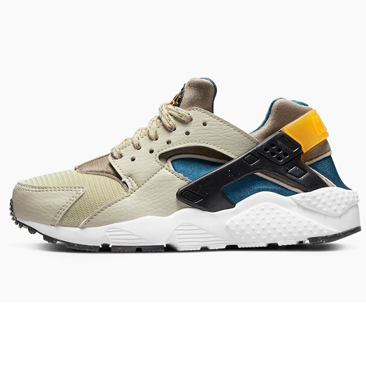 Nike Air Huarache Run Womens Sneaker Kadın Günlük Spor Ayakkabı Ekru