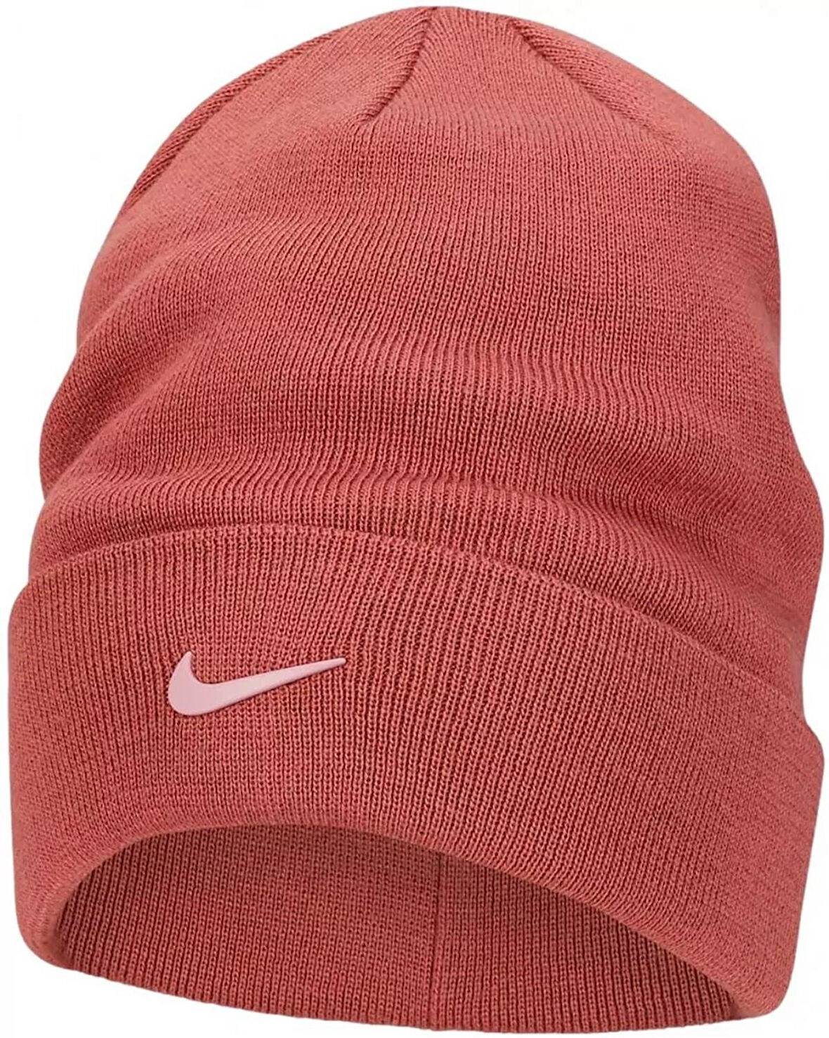 Nike Kid's Unisex Cuffed Beanıe Unisex Çocuk Manşetli Metal Swooshlu Bere Bordo