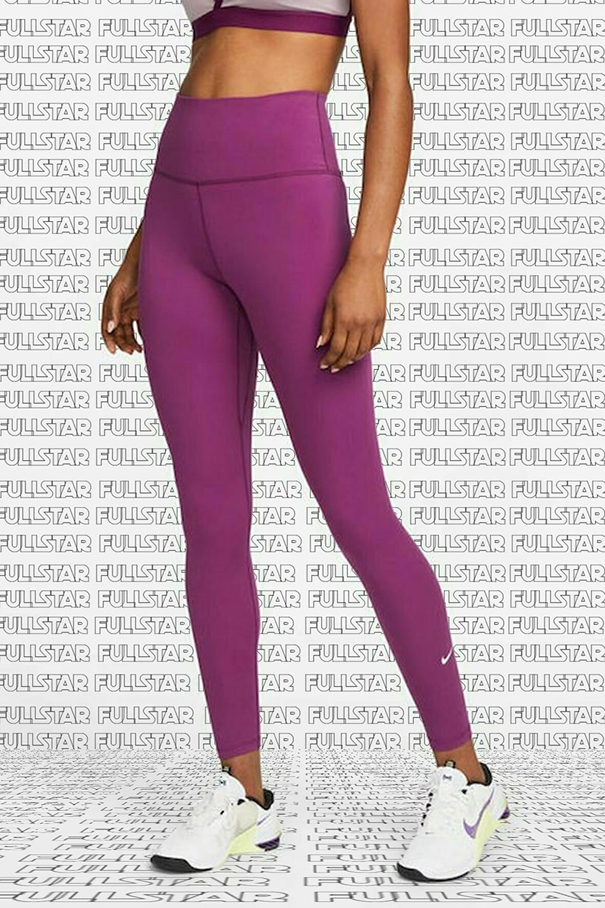 Nike One High Rise Leggings Full Length 2 Cepli Yüksek Belli Toparlayıcı Tayt
