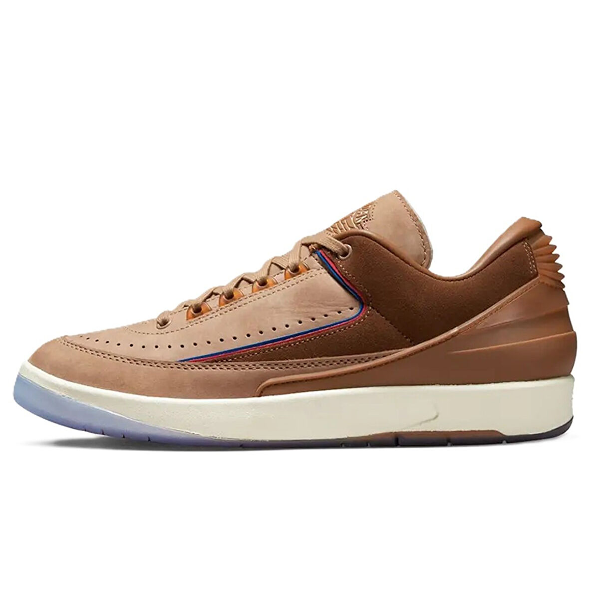 Nike Air Jordan 2 Retro Low Spesiyal  Leather Unisex Sneaker Hakiki Deri Günlük Spor Ayakkabı Kahverengi