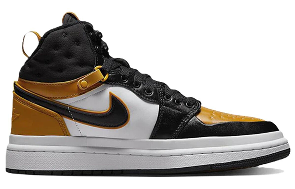 Nike Jordan Acclimate Sneaker Hakiki Deri Siyah Kahve Bilekli Jordan Spor Ayakkabı