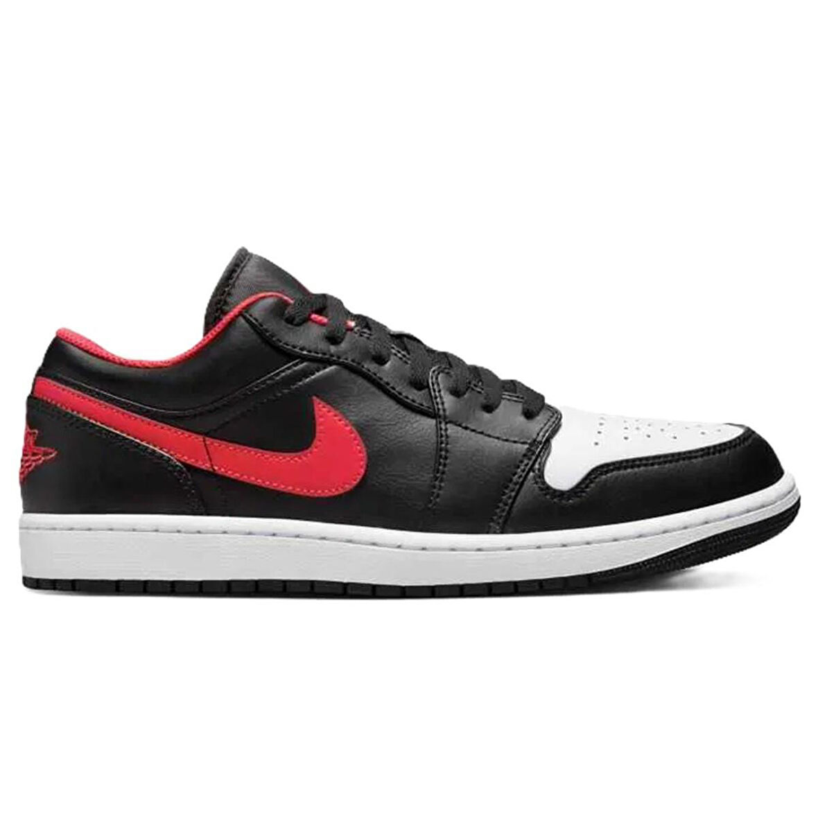 Nike Air Jordan 1 Low Leather Sneaker Hakiki Deri Unisex Günlük Spor Ayakkabı Siyah