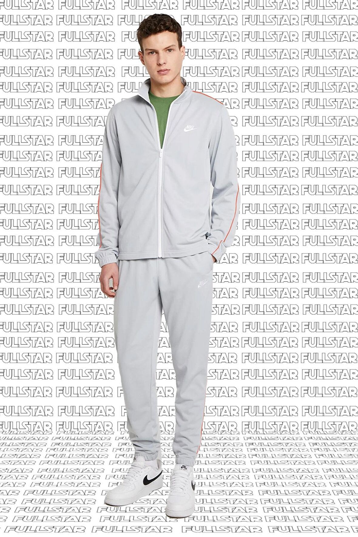 Nike Sportswear Classic Track Suit Eşofman Takımı Gri