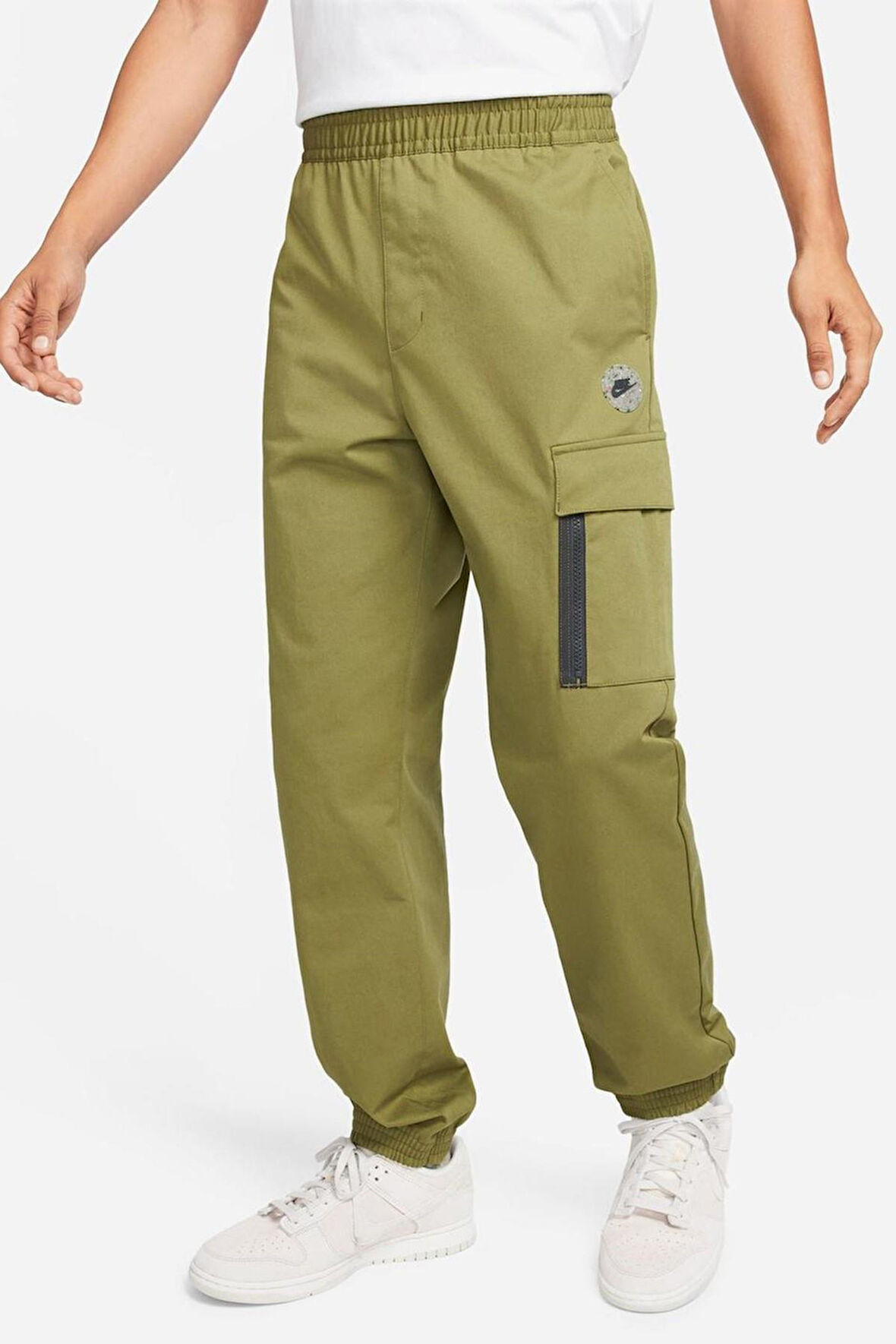 Nike Sportwear Dri Fit Sport Utility Kargo Cepli Erkek Eşofman Altı Haki Yeşil