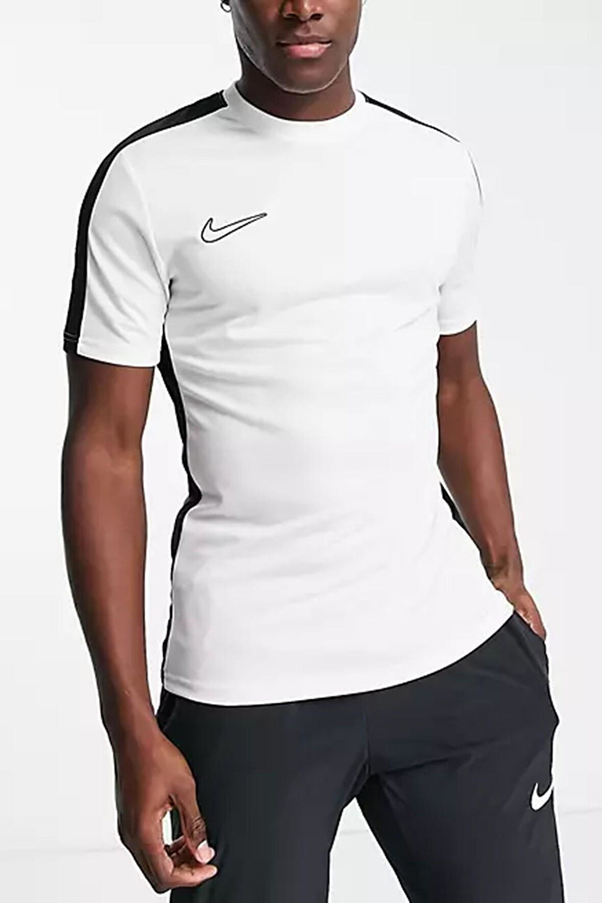 Nike Football Dri Fit Academy 23 Tshirt White Futbol Academy Beyaz Tişört