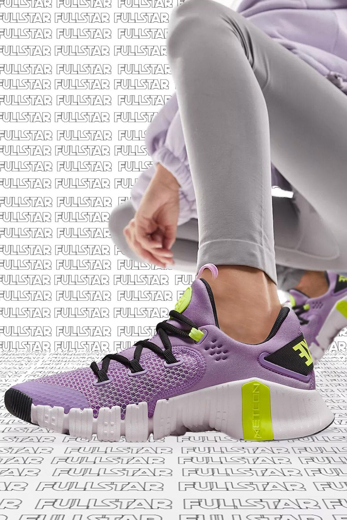 Nike Free Metcon 4 Training Shoes Kadın Yürüyüş Antrenman Spor Ayakkabısı Mor