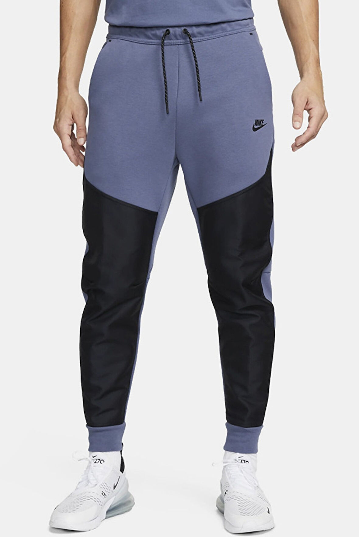 Nike Sportswear Tech Fleece ''Overlay Detail'' Men's Jogger  Erkek Eşofman Altı Mavi Siyah