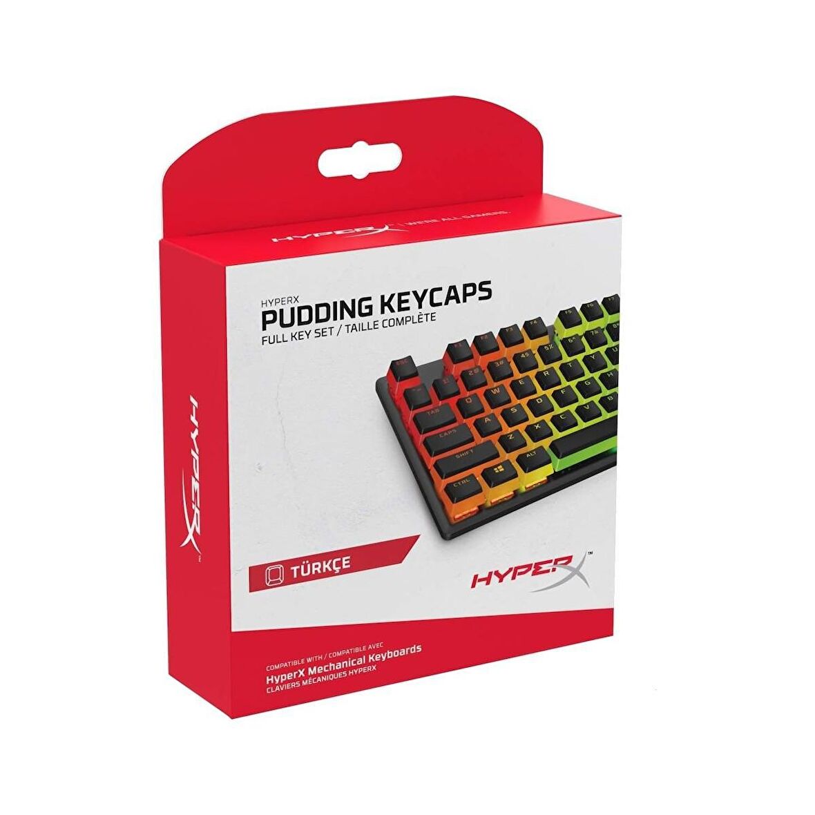 Hyperx Abs Pudding Keycaps Tr Tuş Takımı Hkcpxa-Bk-Tu/g