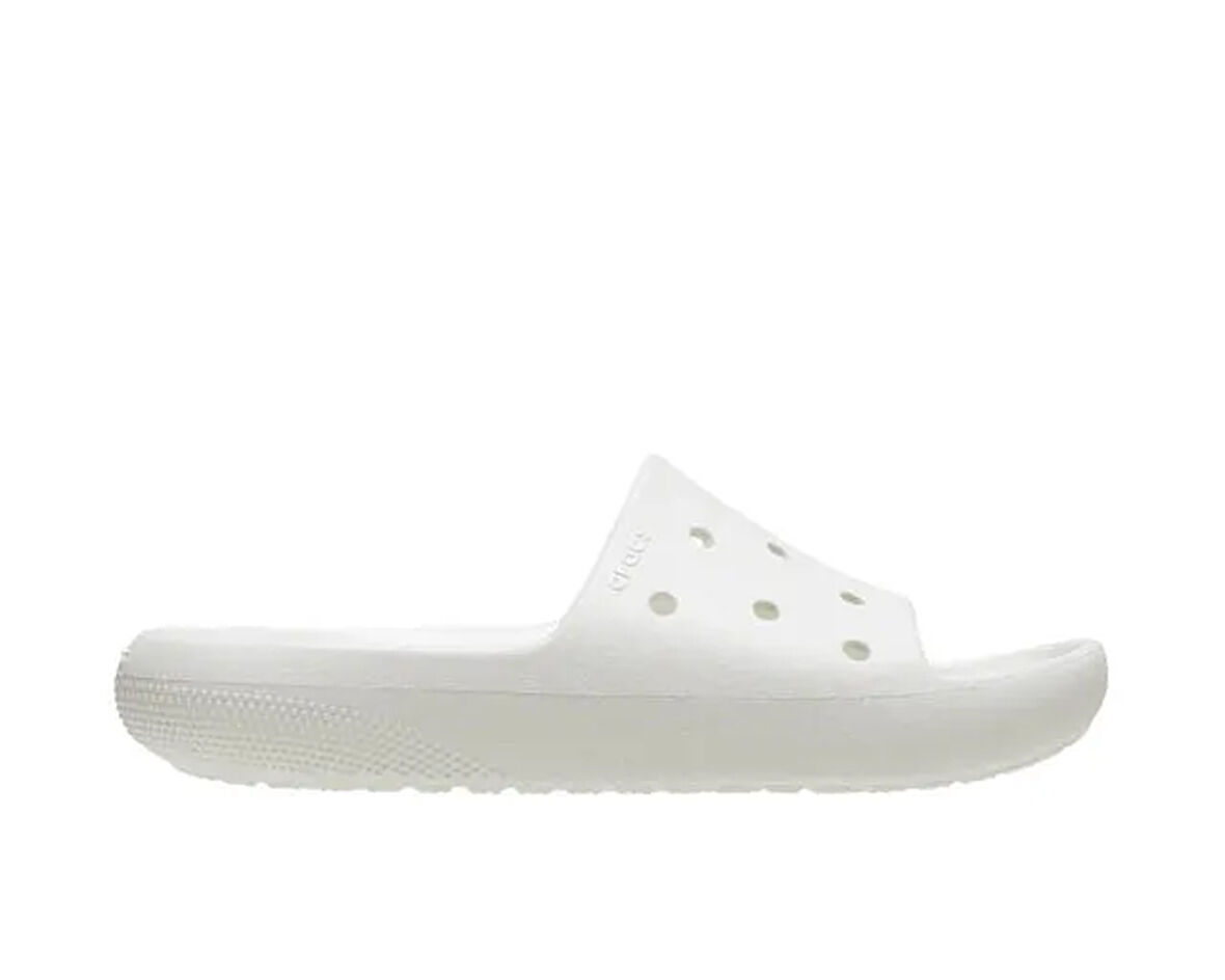 Crocs Classic Slide V2 Unisex Terlik 209401-100 Beyaz