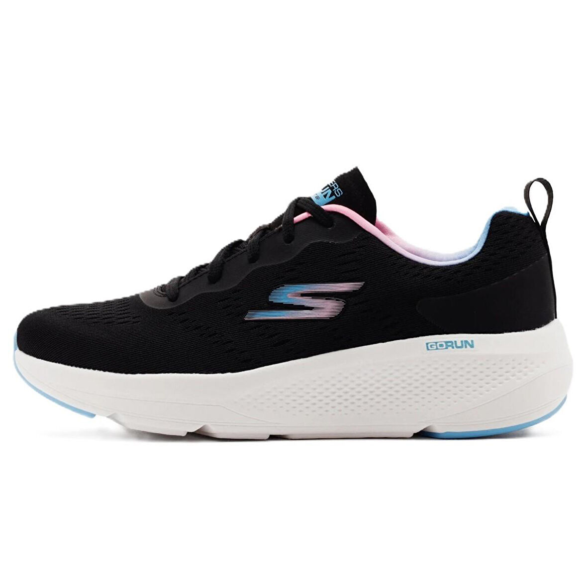 Skechers Go Run Elevate Double Tıme Air Cooled Goga Mat Siyah Kadın Günlük Spor Ayakkabı 