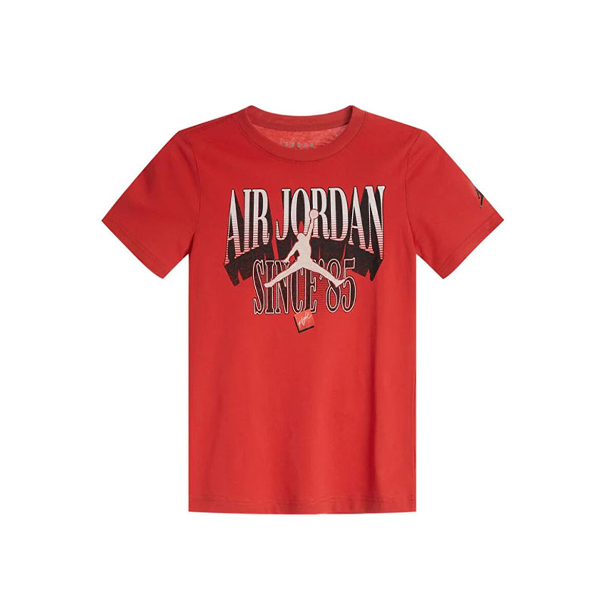 Jordan Jdb Sınce 85 Ss Tee Çocuk T-Shirt 95C980-R0F Kırmızı