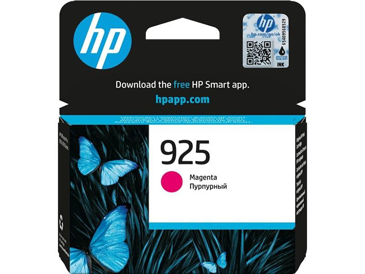 HP 925/4K0V7PE Kırmızı Orijinal Mürekkep Kartuş