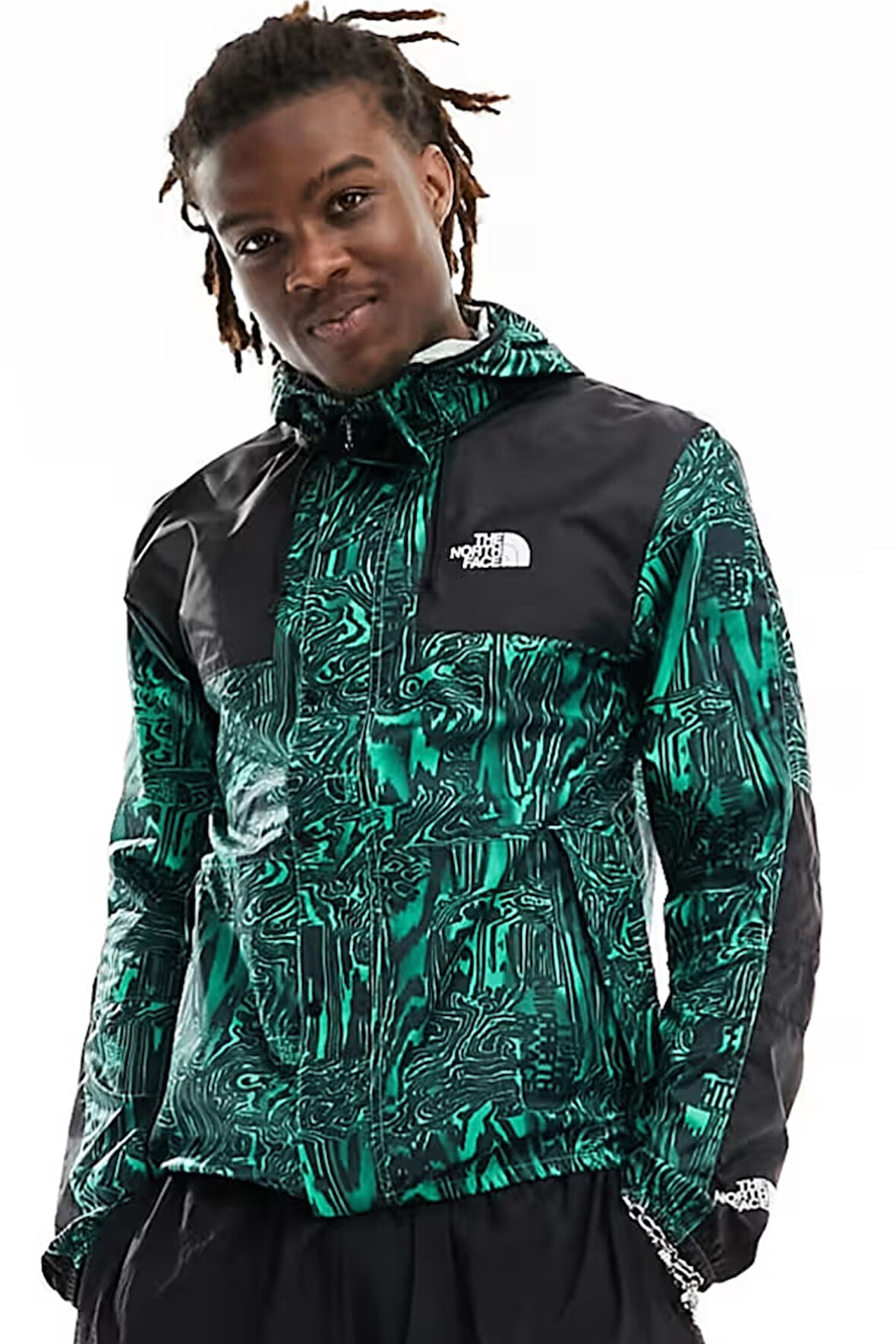 The North Face Seasonal Mountain Jacket Erkek Kapüşonlu Spor Ceket Yeşil