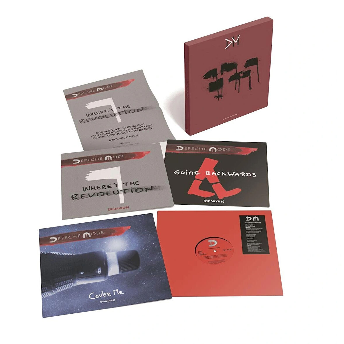 Depeche Mode Spirit - The 12" Singles 7LP (Limited Numbered Edition) - Single Vinyl 0196588103612 PLAK