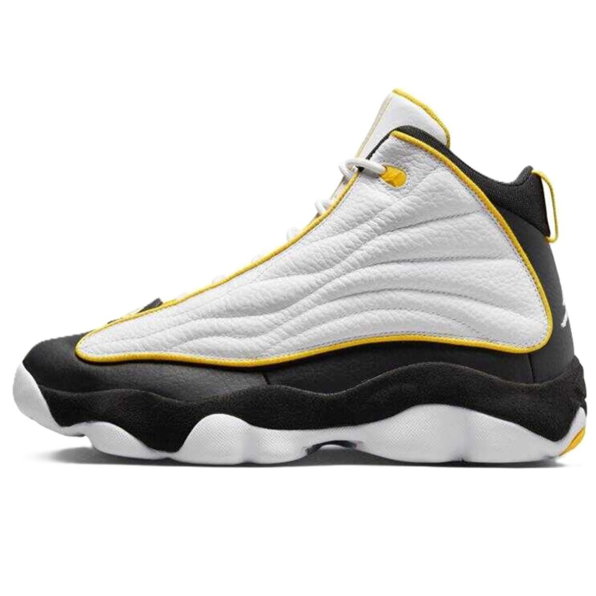Nike Jordan Pro Strong Leather Mens Basketball Shoes Hakiki Deri Erkek Basketbol Ayakkabısı Beyaz