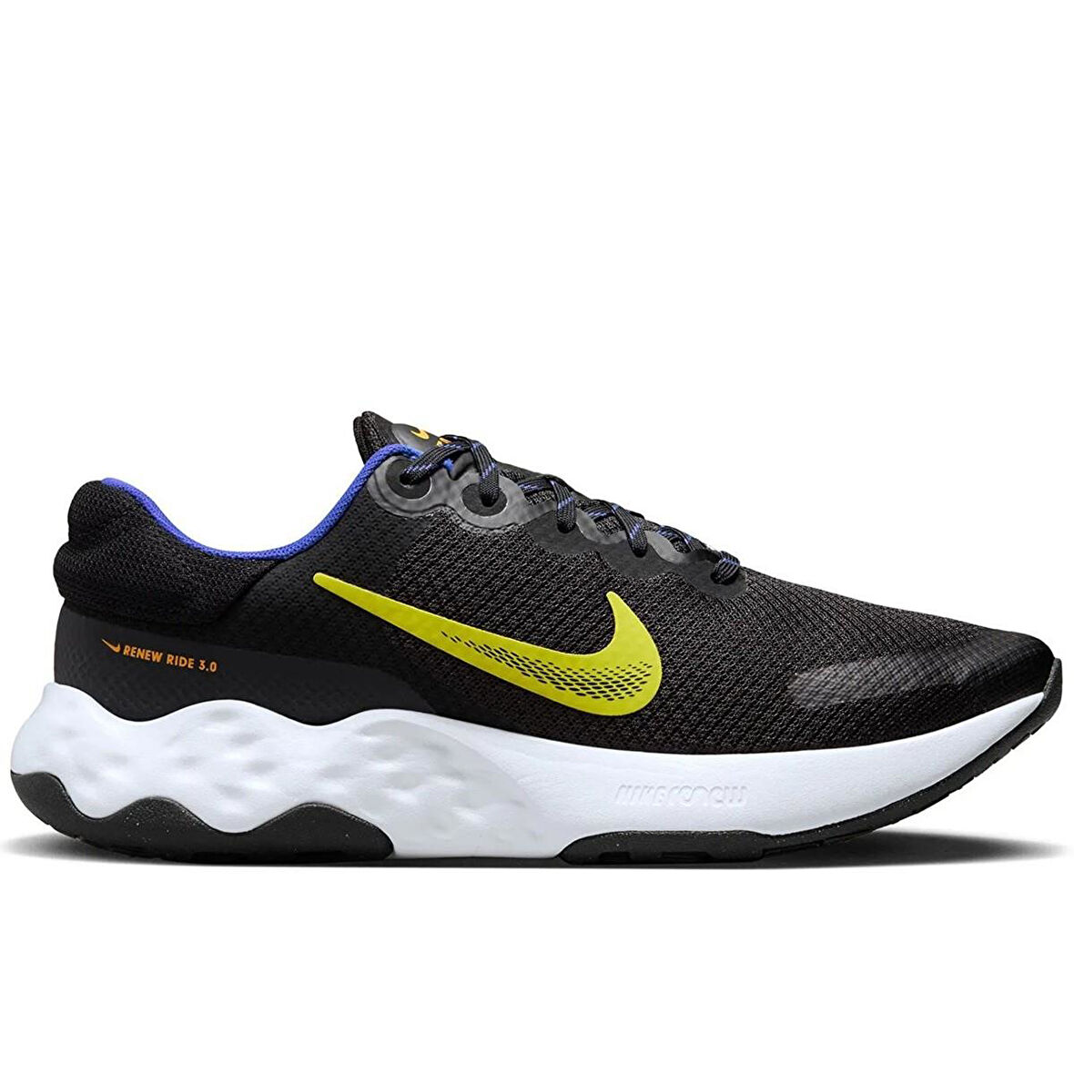 Nike Renew Rıde 3 Erkek Günlük Yürüyüş Koşu Ayakkabısı Siyah