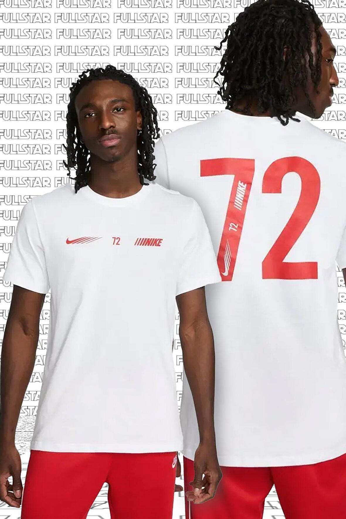 Nike Sportswear Standard issue Short Sleeve Tee Pamuklu Erkek Tişört Beyaz
