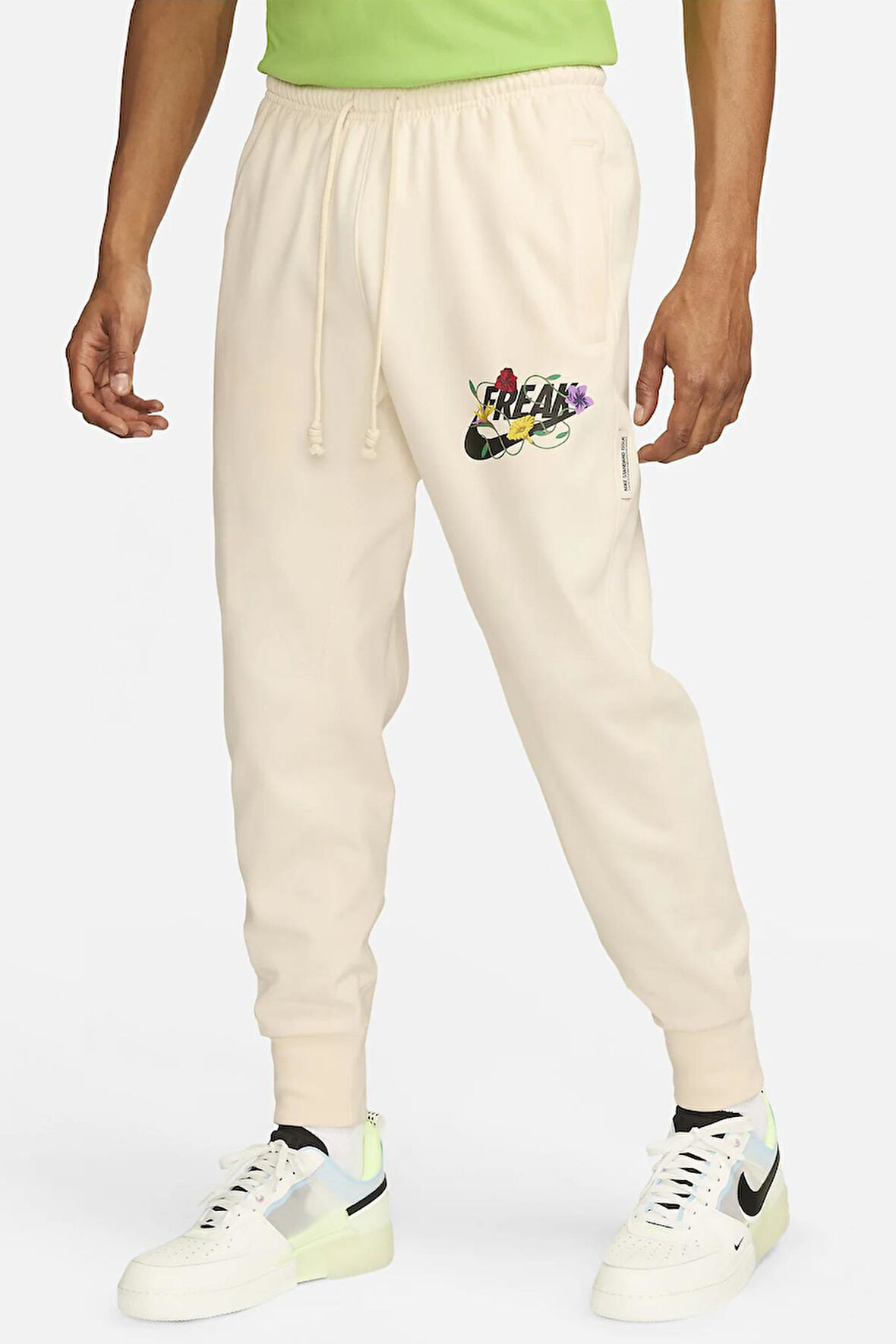 Nike Giannis Dri Fit Jogger Erkek Eşofman Altı Krem