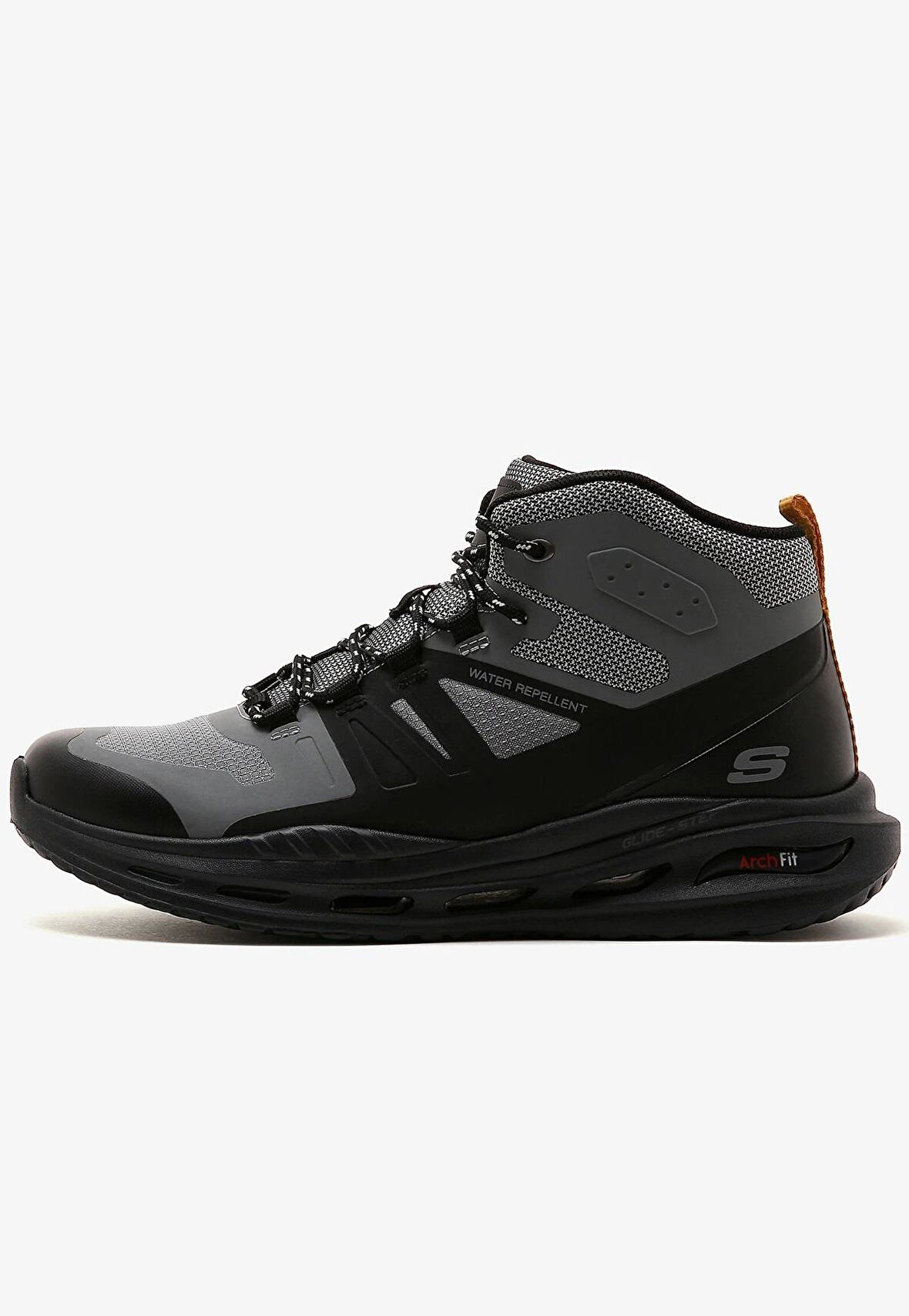 Skechers Arch Fit Orvan Montfort WaterRepellent Suitici Özellikli Erkek Bot Siyah Gri