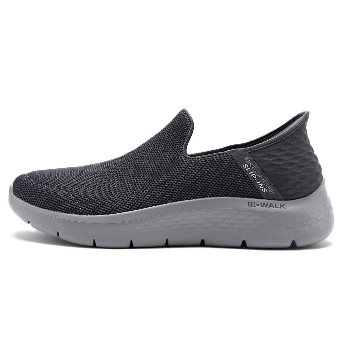 Skechers Go Walk Flex-Slip-ins Memory Foam Mens Sneaker Grey Hafızalı Taban Erkek Günlük Spor Ayakkabı Gri