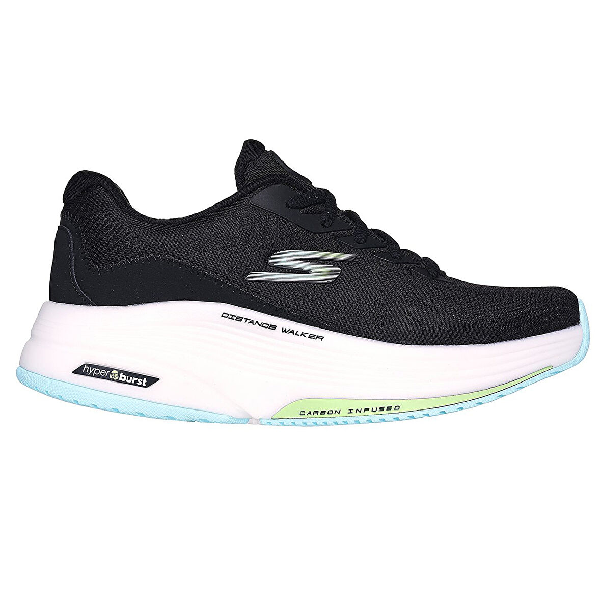 Go Walk Distance Walker Kadın Siyah Yürüyüş Ayakkabısı 125129 BKLB