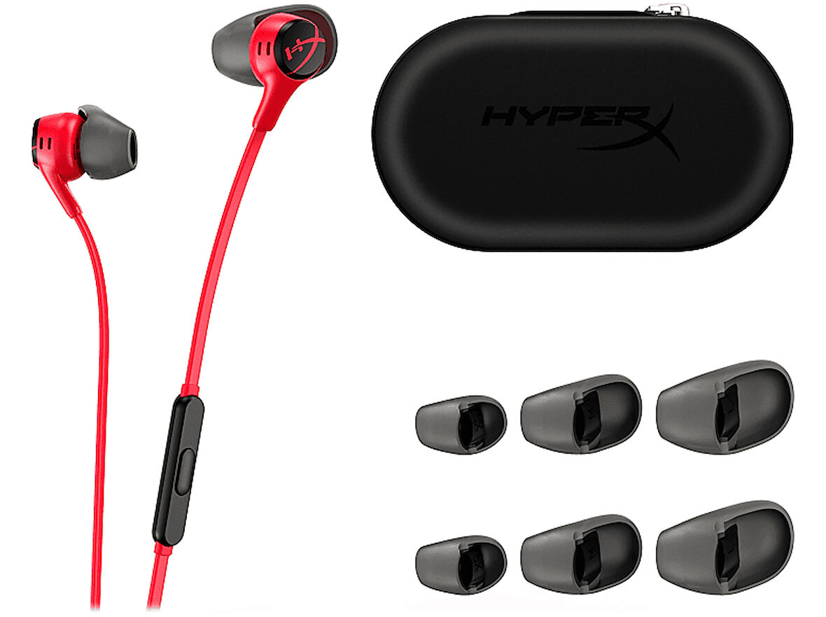 HYPERX Cloud Earbuds II Kablolu Gaming Kulak İçi Kulaklık Kırmızı
