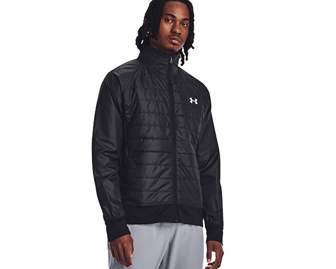 Under Armour Ua Launch Insulated Jacket Erkek Günlük Mont 1380868-001 Siyah
