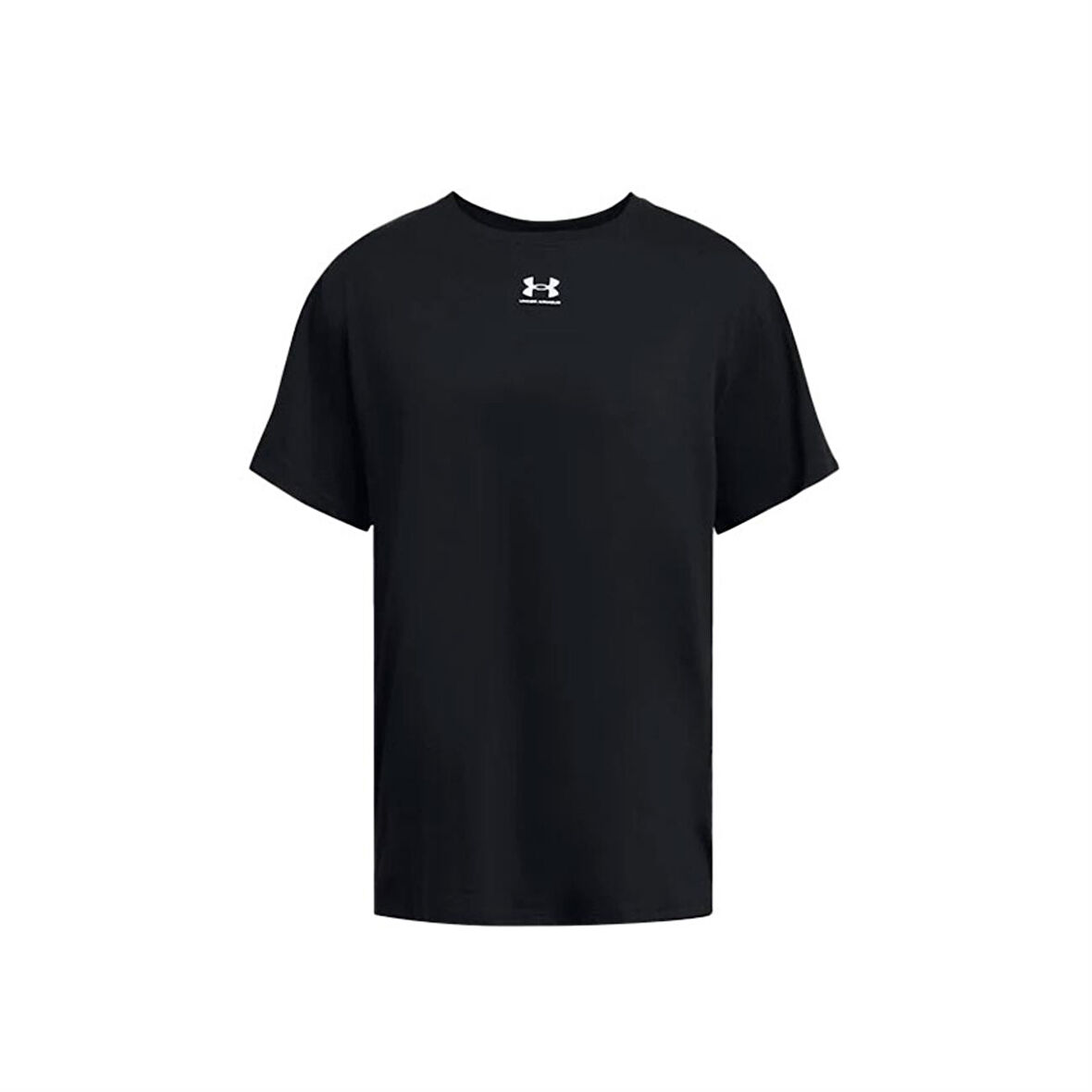 Under Armour Campus Oversize Ss Kadın T-shirt 1387193-001 Siyah