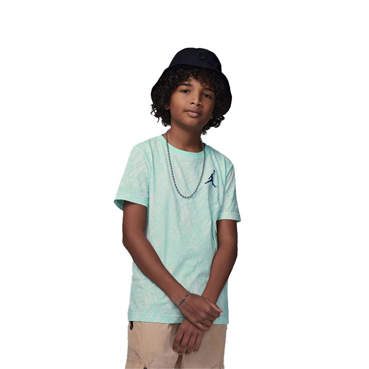 Çocuk T-Shirt Jdb Net Flight Aop Ss Tee 95D200-E8G