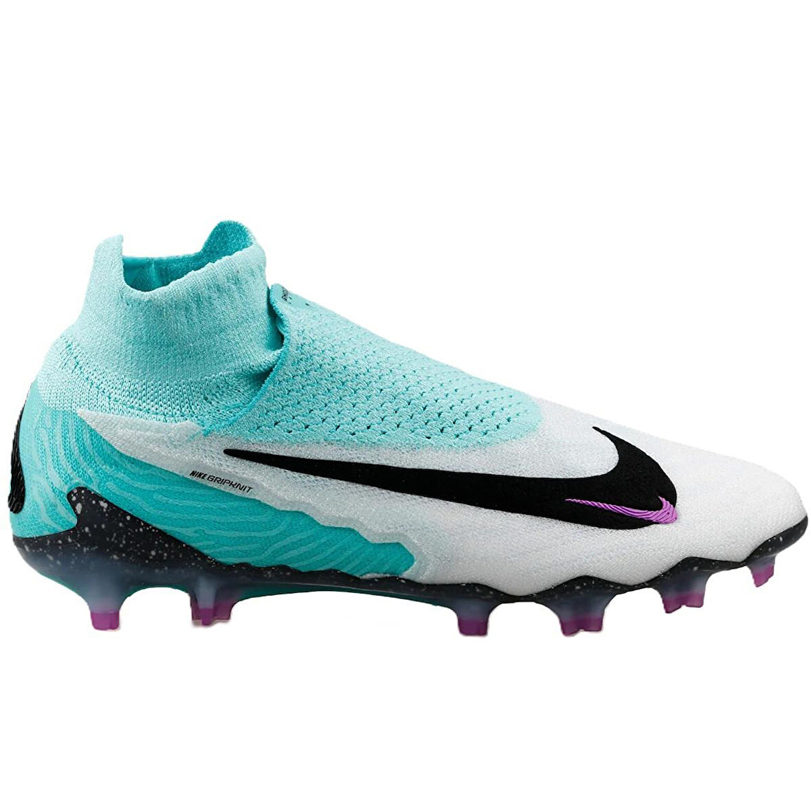 Nike Phantom GX Elite FG Erkek Profesyonel Çoraplı Krampon Yeşil