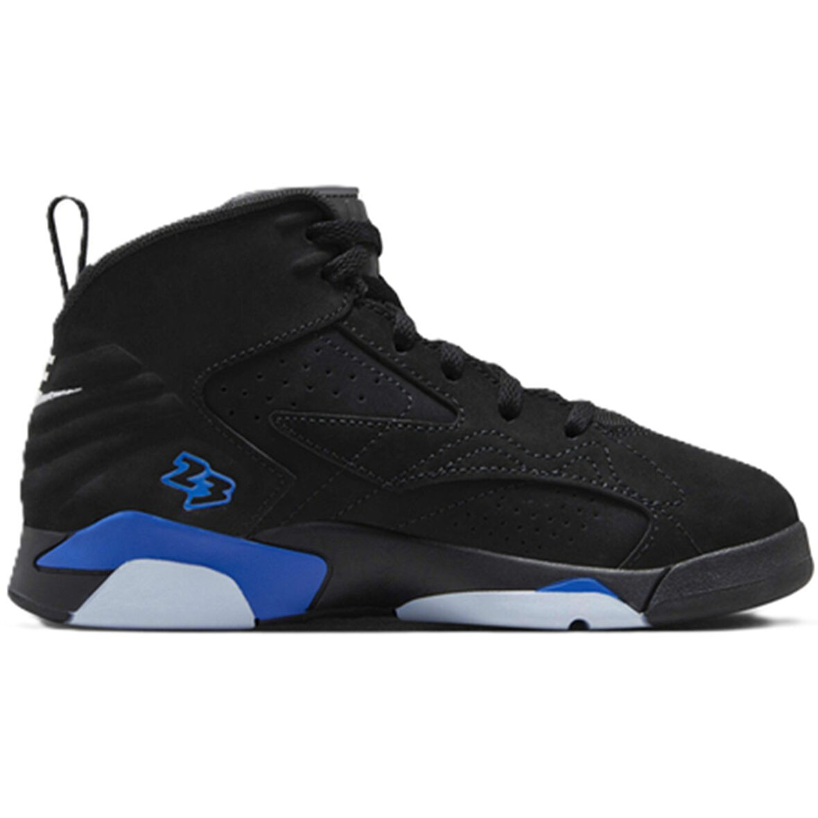 Nike Air Jordan MVP Kids Leather Basketball Shoes Hakiki Deri Unisex Çocuk Basketbol Ayakkabısı Siyah