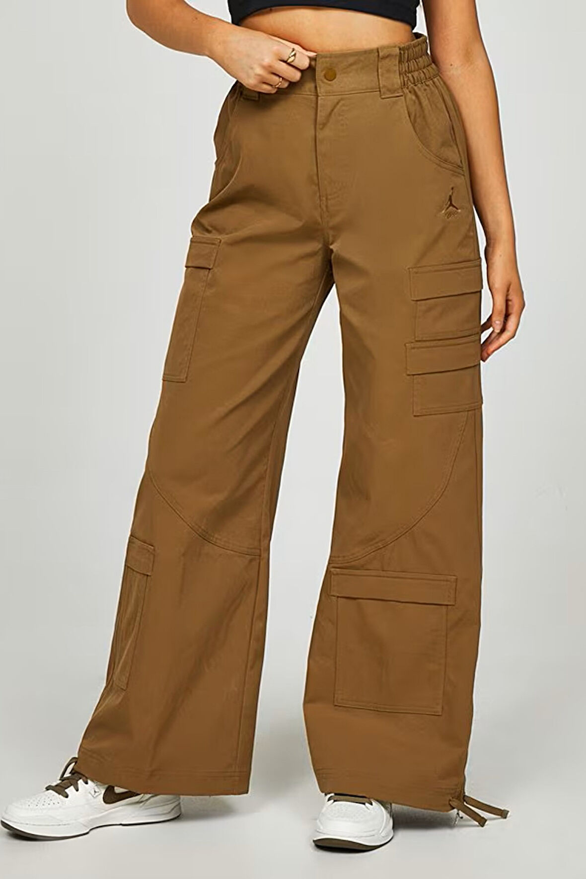 Nike Jordan Chicago Loose Fit Cargo Heavyweight Trouser Kadın Bol Kesim Kargo Cepli Eşofman Altı Hardal